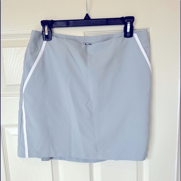 Adidas Women’s Active Climacool Light Gray Golf Skort Mini Skirt. Size 6 - Picture 1 of 10